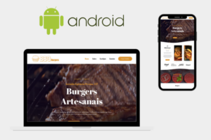 android-burger